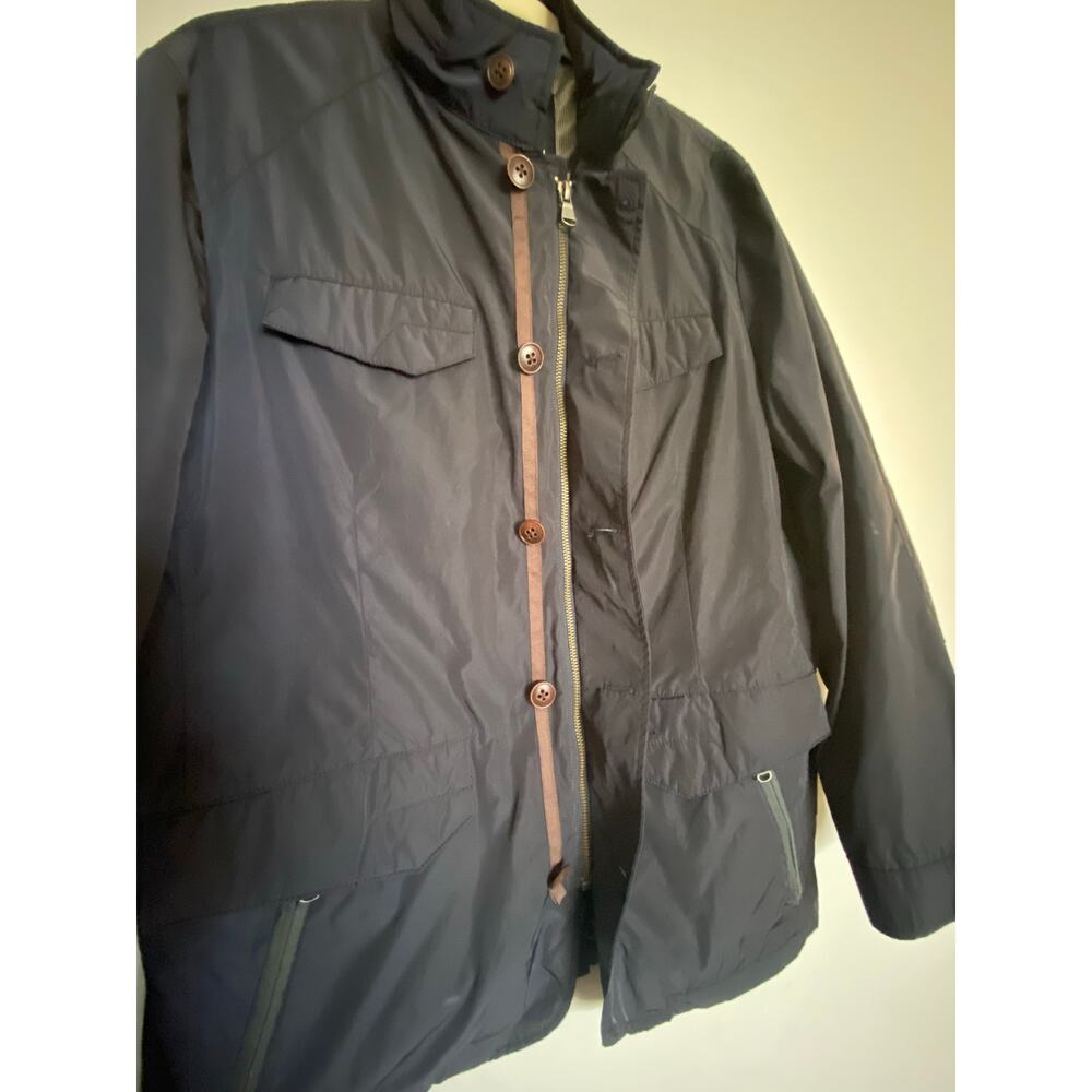 Bean Pole Heritage Korean Brand Utility Field Jacket Sz 105 Large Navy Excellent - Picture 12 of 16
